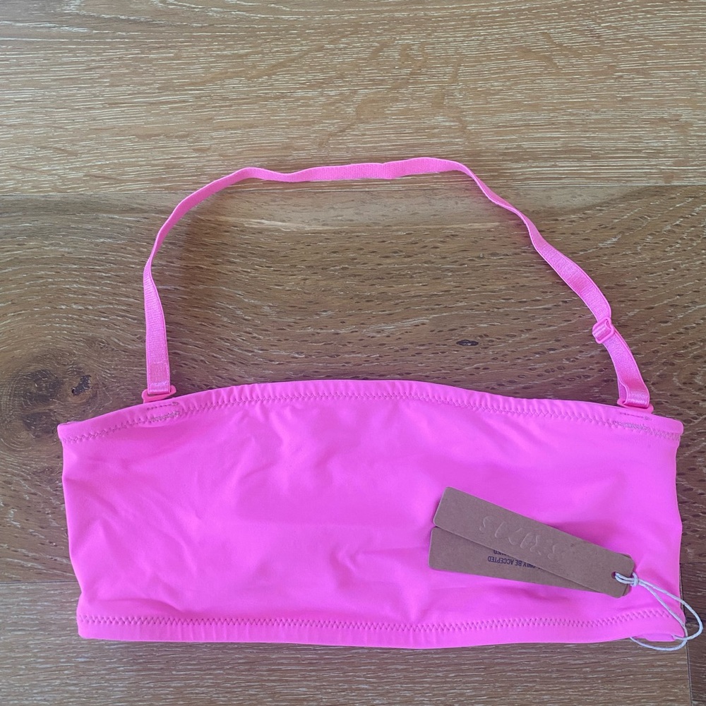 NWT SKIMS Taffy Bandeau Bikini Top